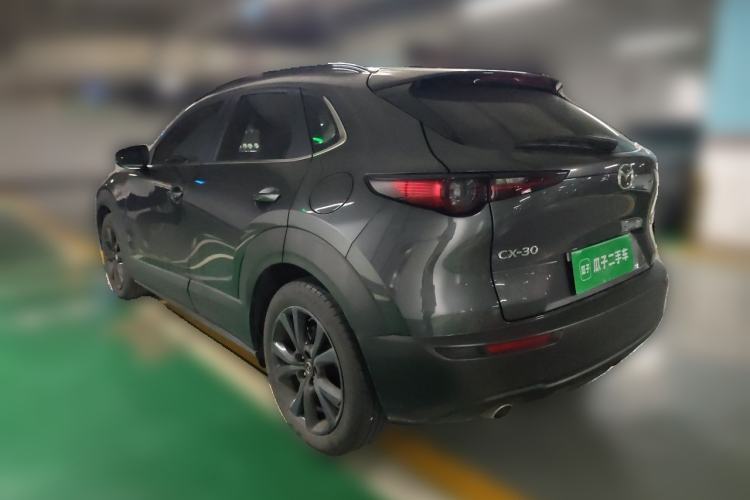 Used Mazda CX-30 2022 2.0L Automatic Yaoyue Edition Obsidian Version Rear Left 45 Deg