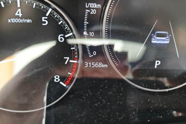 Used Mazda CX-30 2022 2.0L Automatic Zhiyue Trim Odometer Close Up