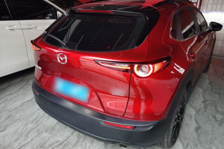 Used Mazda CX-30 2022 2.0L Automatic Yaoyue Edition Obsidian Version Rear Right 45 Deg