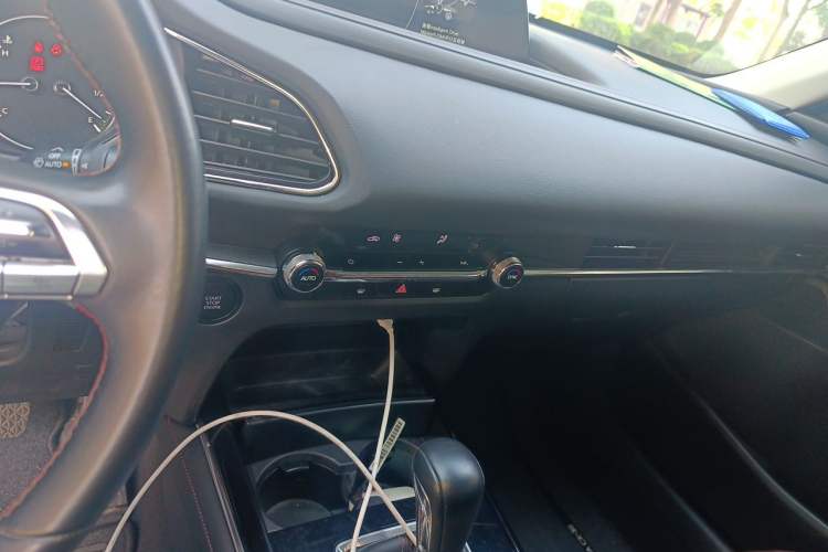 Used Mazda CX-30 2022 2.0L Automatic YAYUE Black Obsidian Edition Audio And AC Panel