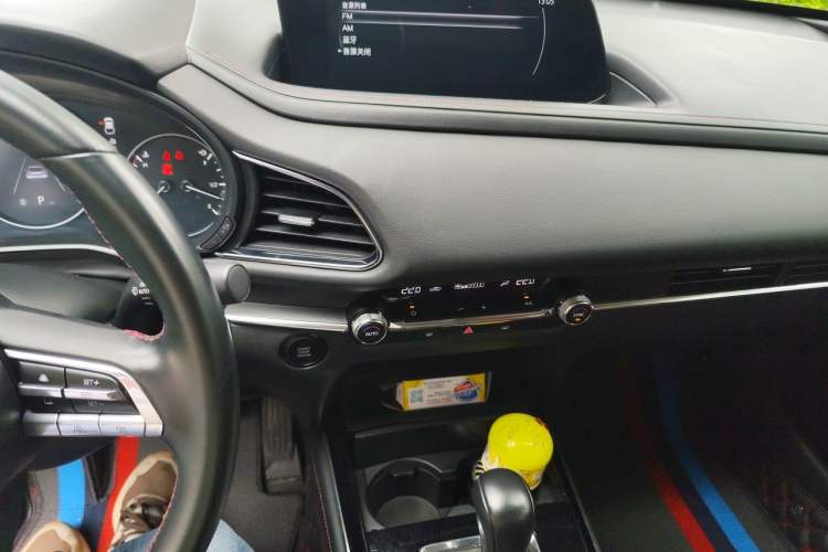 Used Mazda CX-30 2022 2.0L Automatic YAYUE Black Obsidian Edition Audio And AC Panel