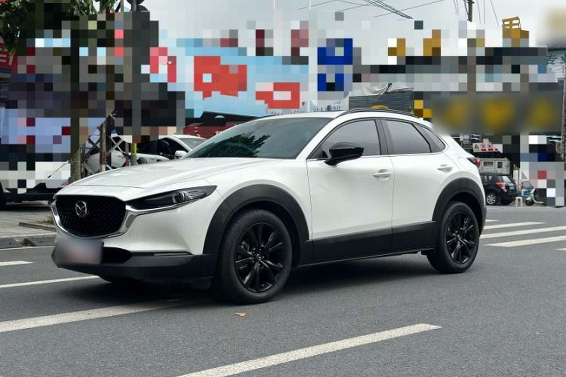 Used Mazda CX-30 2022 2.0L Automatic Yaoyue Edition Obsidian Version Front Left 45 Deg
