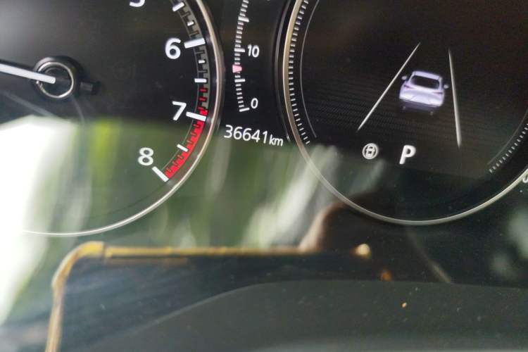 Used Mazda CX-30 2022 2.0L Automatic YAYUE Black Obsidian Edition Odometer Close Up