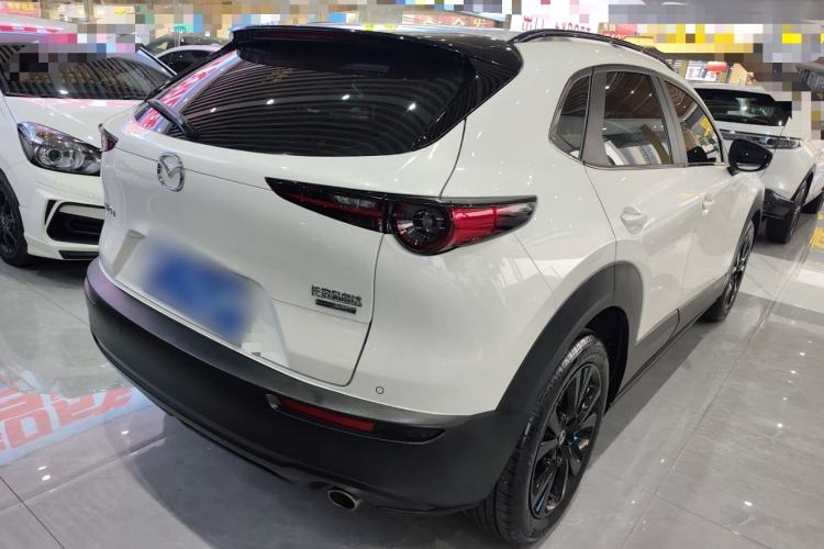 Used Mazda CX-30 2022 2.0L Automatic Yaoyue Edition Obsidian Version Rear Right 45 Deg