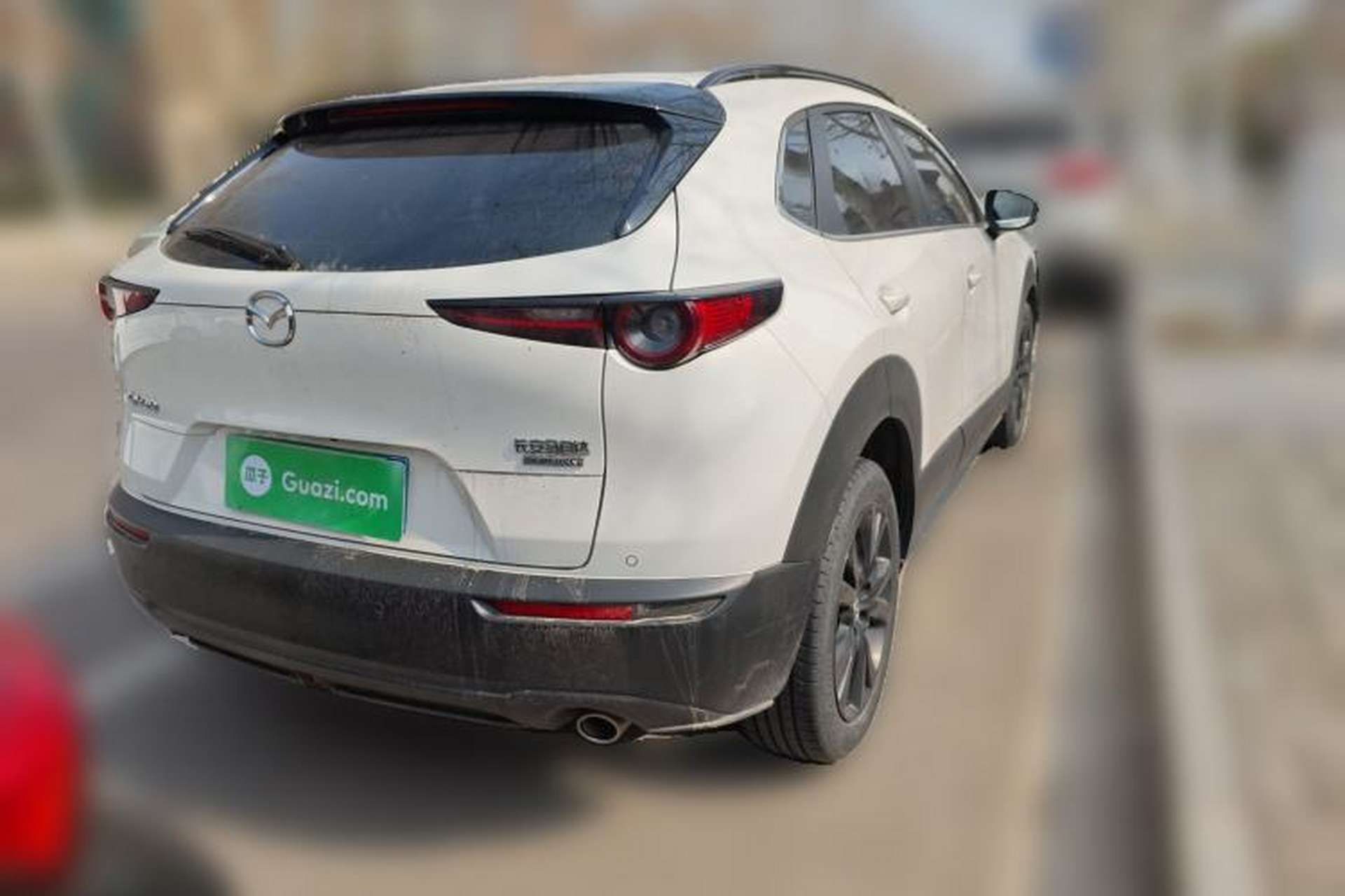 Used Mazda CX-30 2022 2.0L Automatic Yaoyue Edition Obsidian Version Rear Right 45 Deg