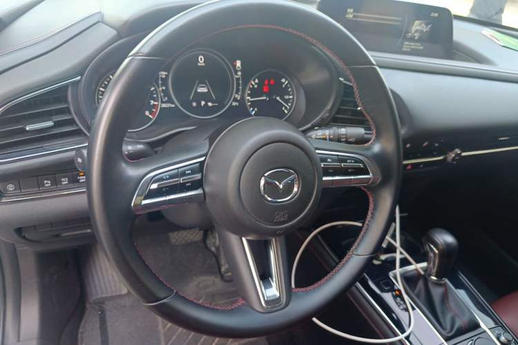 Used Mazda CX-30 2022 2.0L Automatic YAYUE Black Obsidian Edition Steering Wheel