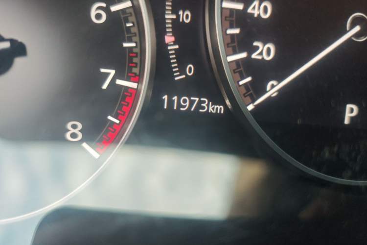 Used Mazda CX-30 2024 2.0L Automatic Joyful Edition Odometer Close Up