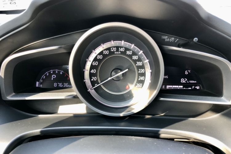 Used Mazda CX-4 2016 2.0L Automatic 2WD Blue Sky Luxury Edition Odometer Close Up