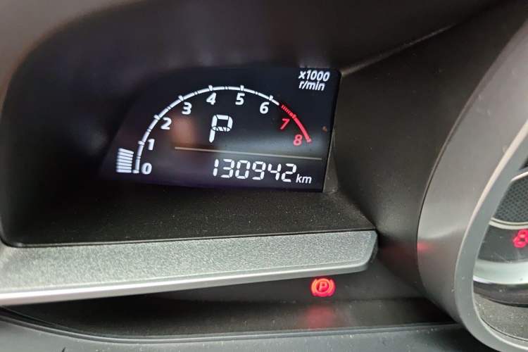 Used Mazda CX-4 2016 2.0L Automatic 2WD Blue Sky Luxury Edition Odometer Close Up