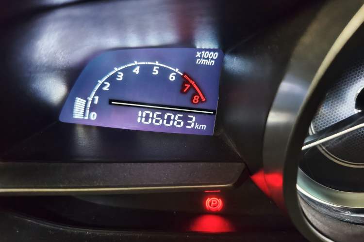 Used Mazda CX-4 2016 2.0L Manual Two-Wheel Drive Blue Sky Dynamic Edition Odometer Close Up