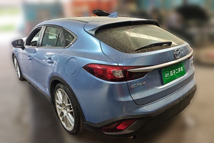 Used Mazda CX-4 2016 2.0L Manual Two-Wheel Drive Blue Sky Dynamic Edition Rear Left 45 Deg