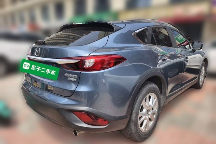 Used Mazda CX-4 2016 2.0L Automatic Two-Wheel Drive Blue Sky Exploration Edition Rear Right 45 Deg