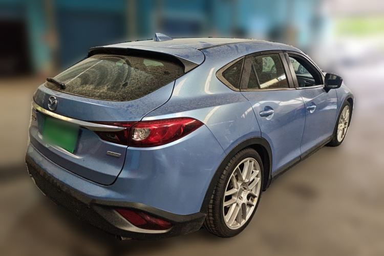 Used Mazda CX-4 2016 2.0L Manual Two-Wheel Drive Blue Sky Dynamic Edition Rear Right 45 Deg