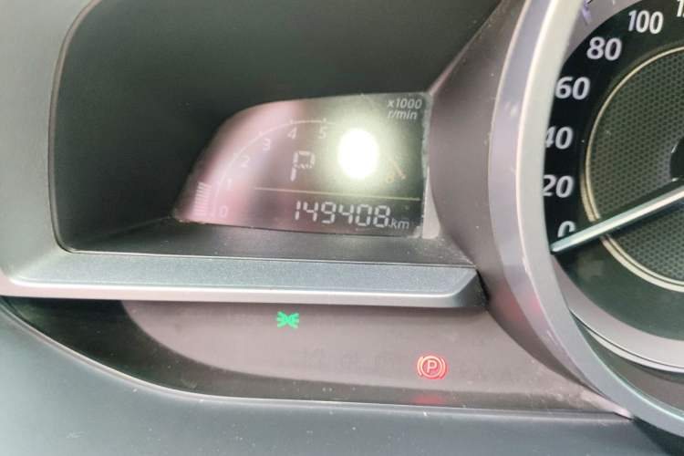 Used Mazda CX-4 2016 2.5L Automatic 4x4 Sky Blue Passion Edition Odometer Close Up