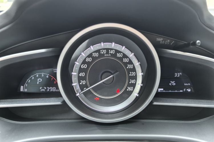 Used Mazda CX-4 2016 2.5L Automatic 4x4 Sky Blue Passion Edition Odometer Close Up