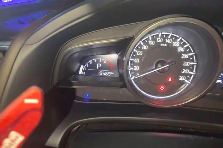 Used Mazda CX-4 2016 2.5L Automatic 4x4 Bluetide Fearless Edition Odometer Close Up