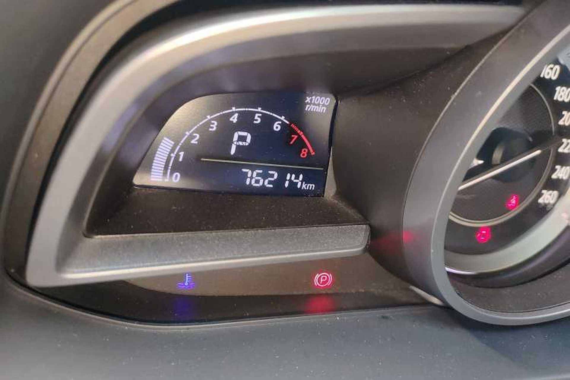 Used Mazda CX-4 2016 2.0L Automatic 2WD Blue Sky Dynamic Edition Odometer Close Up
