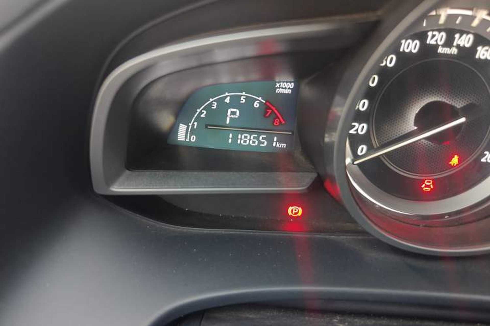 Used Mazda CX-4 2016 2.0L Automatic 2WD Blue Sky Dynamic Edition Odometer Close Up