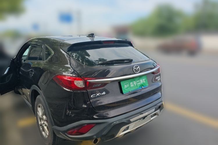Used Mazda CX-4 2016 2.0L Automatic 2WD Blue Sky Luxury Edition Rear Left 45 Deg