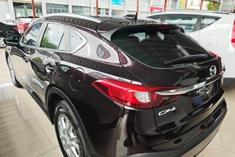 Used Mazda CX-4 2016 2.0L Automatic 2WD Blue Sky Dynamic Edition Rear Left 45 Deg