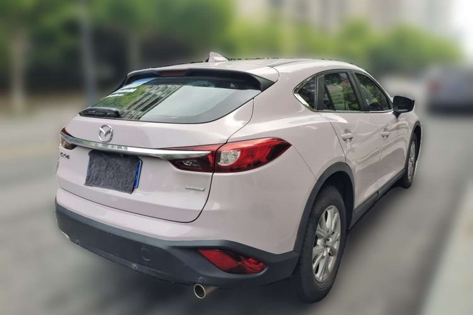 Used Mazda CX-4 2016 2.0L Automatic 2WD Blue Sky Dynamic Edition Rear Right 45 Deg