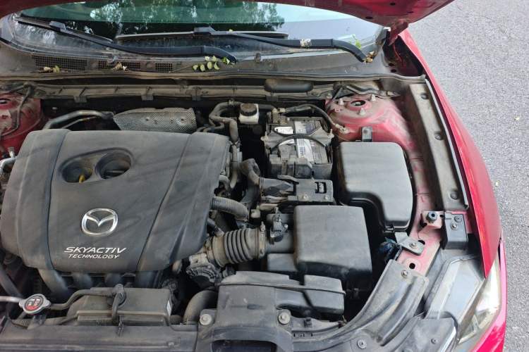 Used Mazda CX-4 2016 2.0L Automatic Two-Wheel Drive Blue Sky Exploration Edition Engine Bay Left