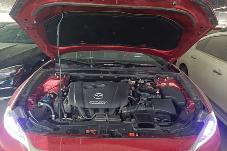 Used Mazda CX-4 2016 2.0L Automatic Two-Wheel Drive Blue Sky Exploration Edition Engine Bay