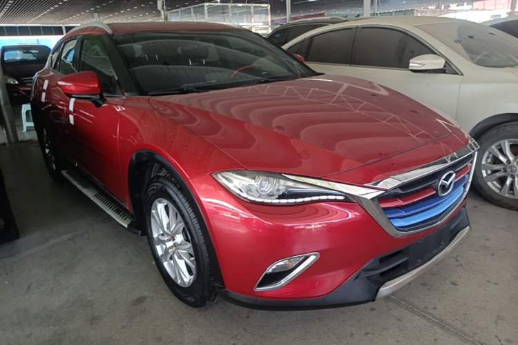 Used Mazda CX-4 2016 2.0L Automatic Two-Wheel Drive Blue Sky Exploration Edition Front Right 45 Deg