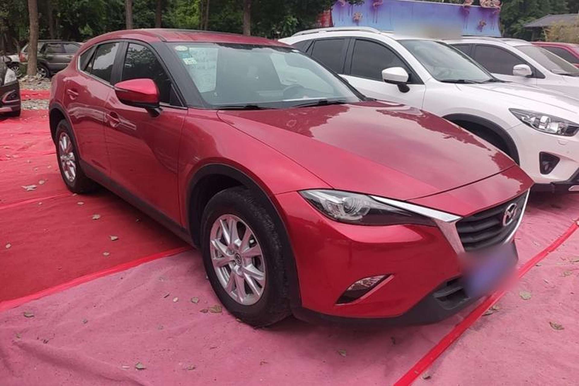 Used Mazda CX-4 2016 2.0L Automatic 2WD Blue Sky Dynamic Edition Front Right 45 Deg