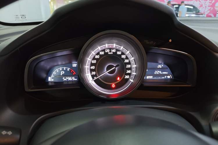 Used Mazda CX-4 2016 2.0L Automatic Two-Wheel Drive Blue Sky Exploration Edition Instrument Cluster