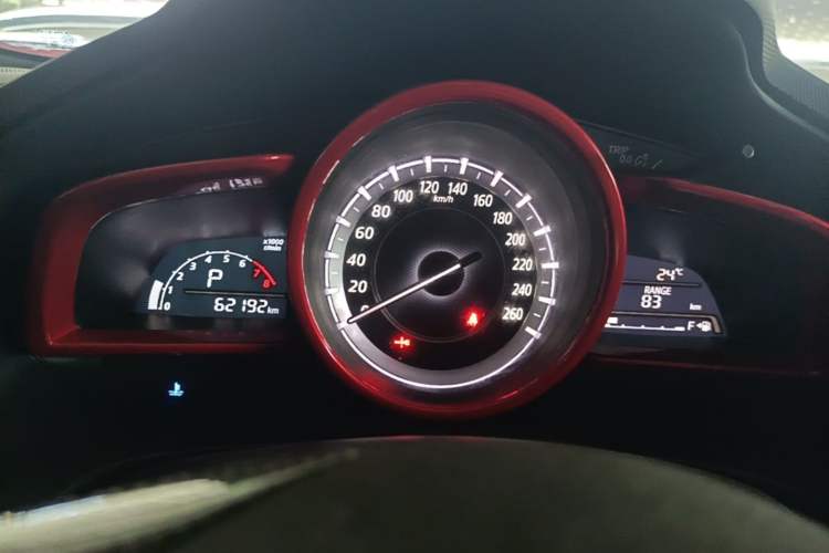 Used Mazda CX-4 2016 2.0L Automatic Two-Wheel Drive Blue Sky Exploration Edition Instrument Cluster