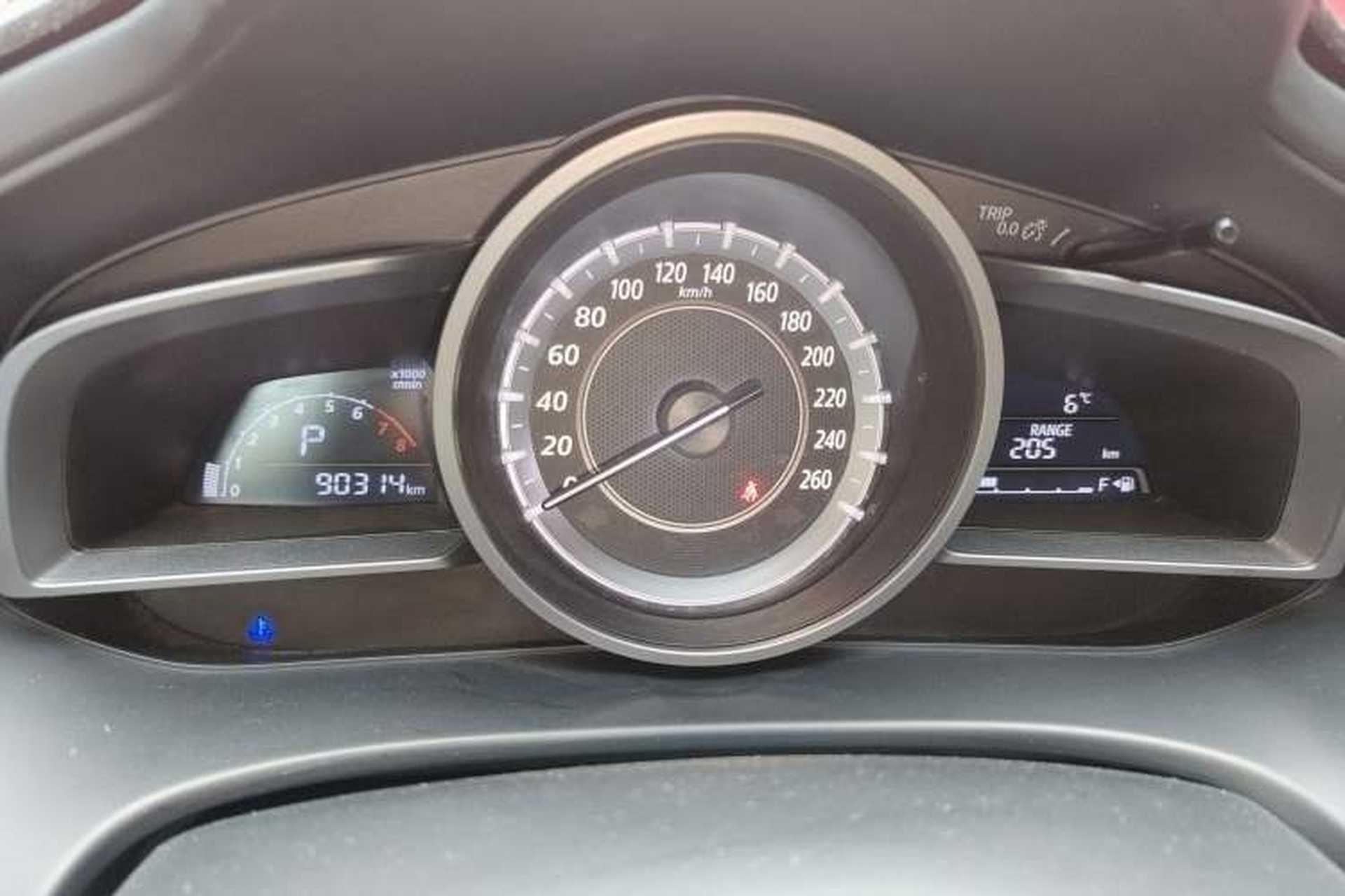 Used Mazda CX-4 2016 2.0L Automatic Two-Wheel Drive Blue Sky Exploration Edition Instrument Cluster