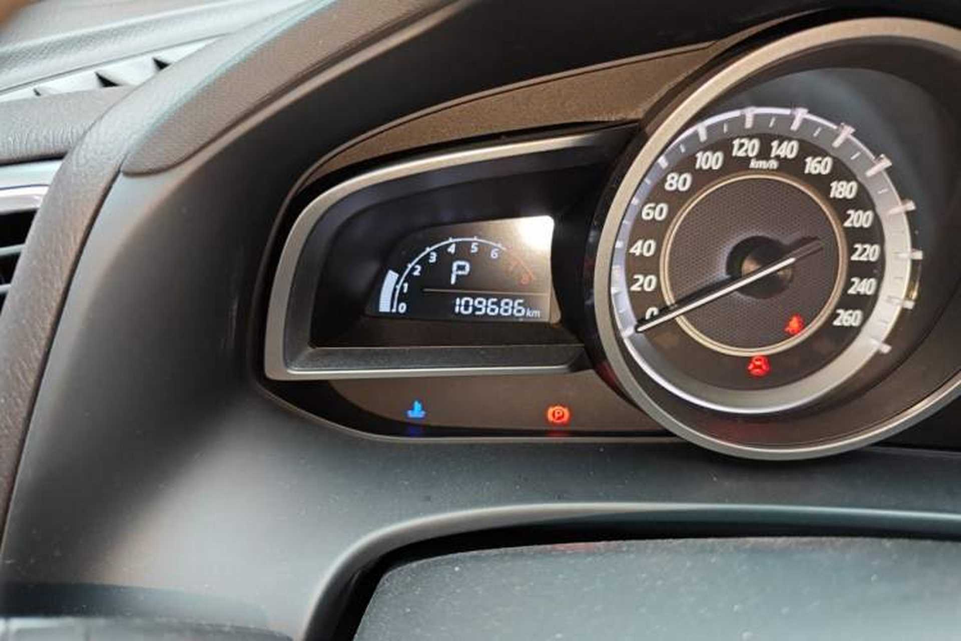 Used Mazda CX-4 2016 2.0L Automatic 2WD Blue Sky Luxury Edition Odometer Close Up