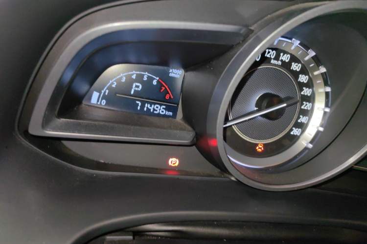 Used Mazda CX-4 2016 2.5L Automatic 4x4 Sky Blue Passion Edition Odometer Close Up