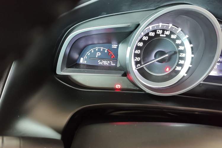 Used Mazda CX-4 2016 2.5L Automatic 4x4 Sky Blue Passion Edition Odometer Close Up