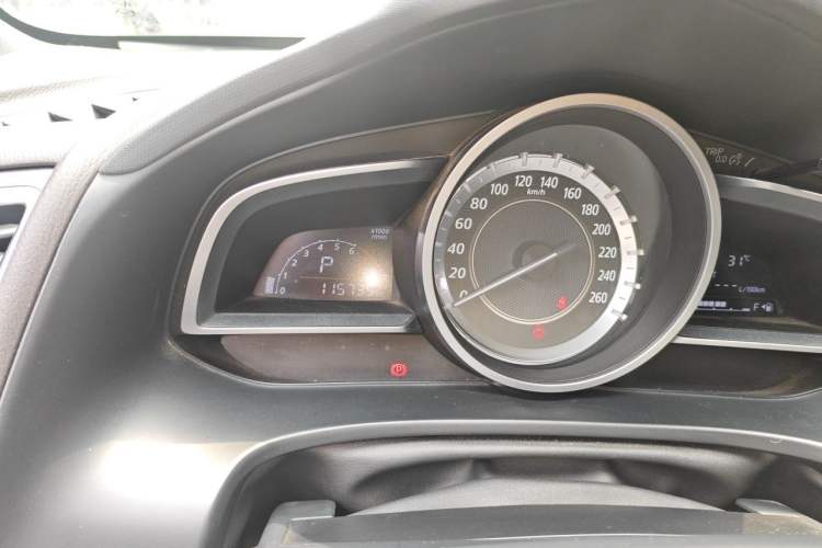 Used Mazda CX-4 2016 2.5L Automatic 4x4 Sky Blue Passion Edition Odometer Close Up
