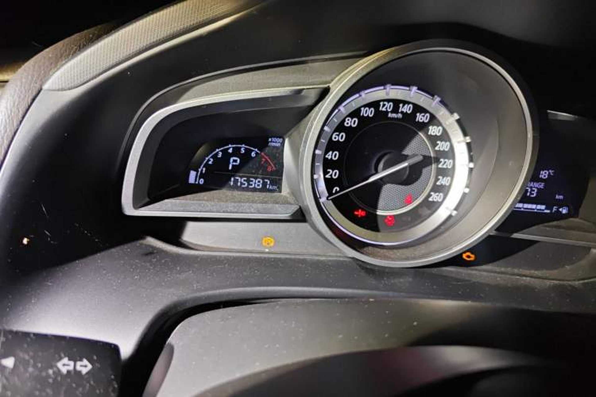 Used Mazda CX-4 2016 2.0L Automatic 2WD Blue Sky Luxury Edition Odometer Close Up