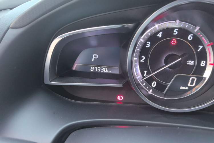Used Mazda CX-4 2016 2.5L Automatic 4x4 Bluetide Fearless Edition Odometer Close Up