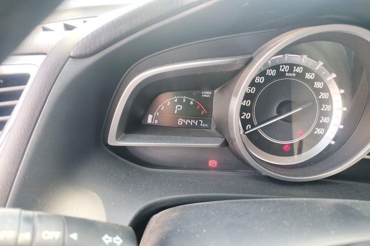 Used Mazda CX-4 2016 2.5L Automatic 4x4 Sky Blue Passion Edition Odometer Close Up