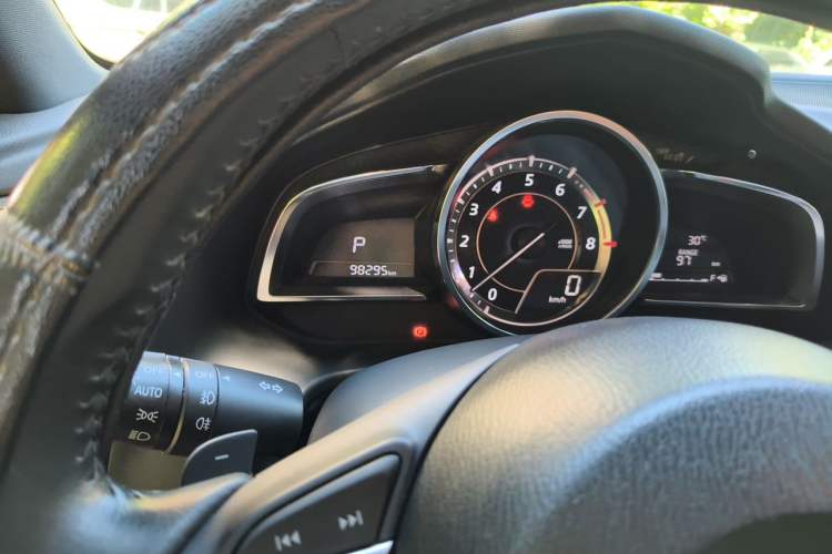 Used Mazda CX-4 2016 2.5L Automatic 4x4 Bluetide Fearless Edition Odometer Close Up