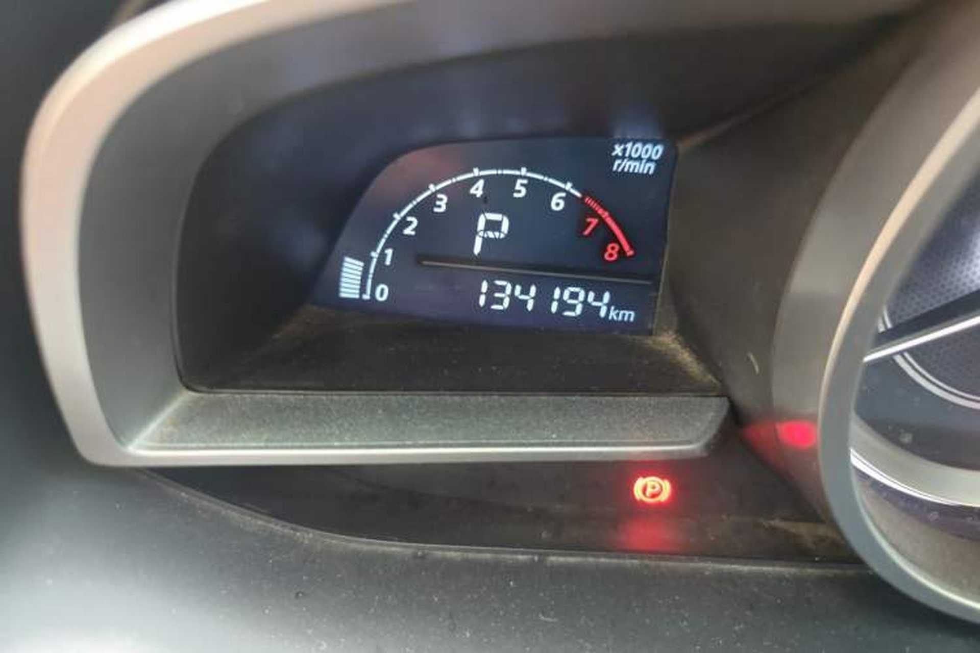 Used Mazda CX-4 2016 2.0L Automatic 2WD Blue Sky Luxury Edition Odometer Close Up