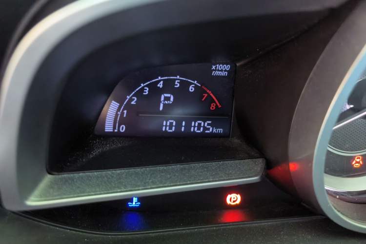 Used Mazda CX-4 2016 2.0L Automatic 2WD Blue Sky Dynamic Edition Odometer Close Up