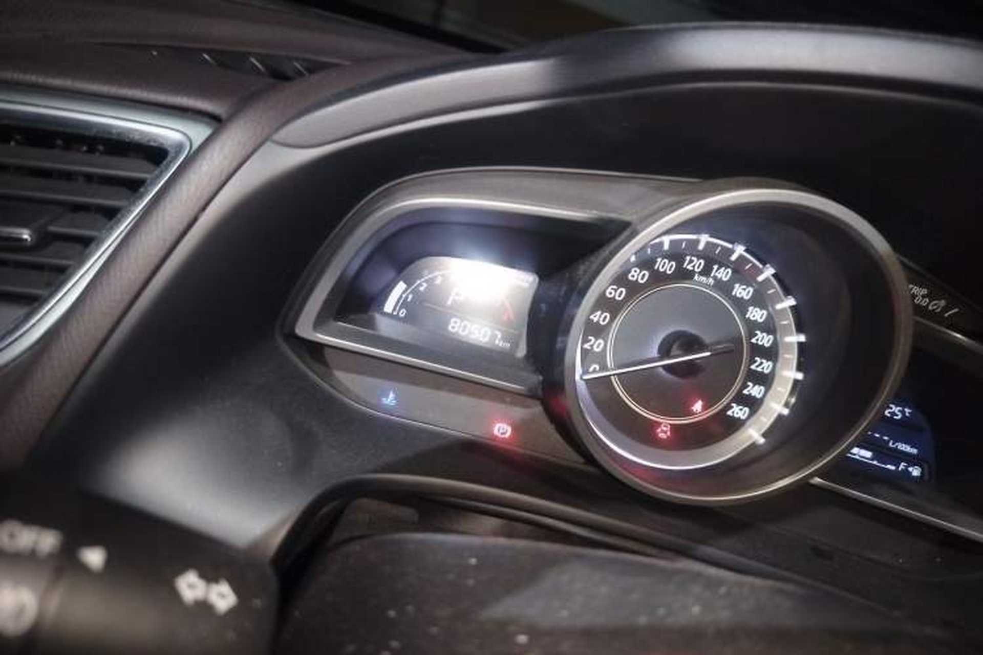 Used Mazda CX-4 2016 2.0L Automatic 2WD Blue Sky Luxury Edition Odometer Close Up