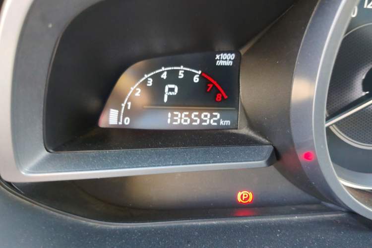 Used Mazda CX-4 2016 2.5L Automatic 4x4 Sky Blue Passion Edition Odometer Close Up