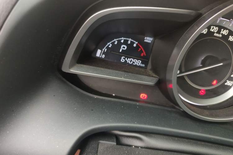 Used Mazda CX-4 2016 2.5L Automatic 4x4 Sky Blue Passion Edition Odometer Close Up