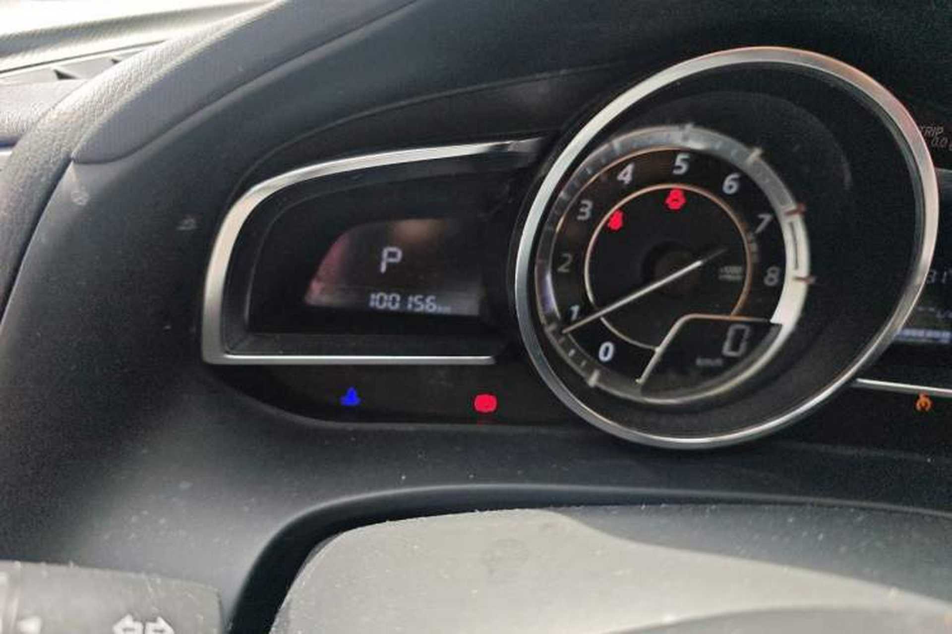Used Mazda CX-4 2016 2.5L Automatic 4x4 Bluetide Fearless Edition Odometer Close Up