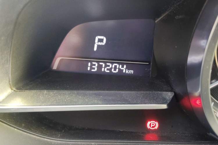 Used Mazda CX-4 2016 2.5L Automatic 4x4 Bluetide Fearless Edition Odometer Close Up