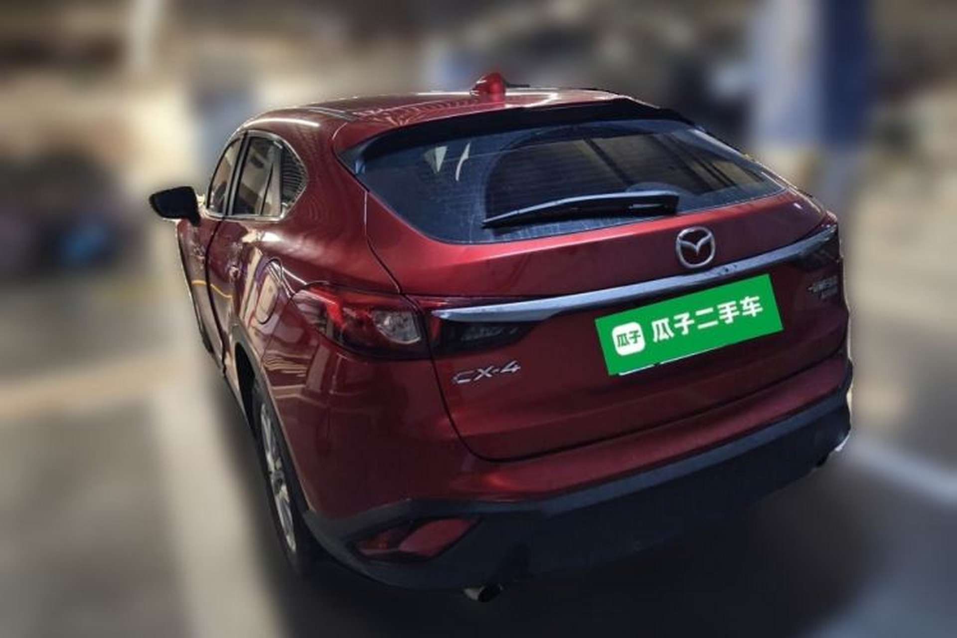 Used Mazda CX-4 2016 2.0L Automatic Two-Wheel Drive Blue Sky Exploration Edition Rear Left 45 Deg