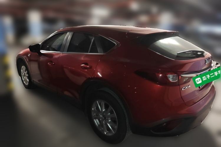 Used Mazda CX-4 2016 2.0L Automatic 2WD Blue Sky Luxury Edition Rear Left 45 Deg
