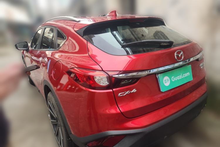 Used Mazda CX-4 2016 2.0L Automatic Two-Wheel Drive Blue Sky Leading Edition Rear Left 45 Deg